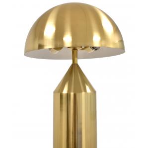 Lámpara macao, de pie, metal, dorada - Imagen 3