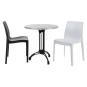 Base de mesa eiffel new, aluminio, 3 pies, negra, altura 70 cms - Imagen 2