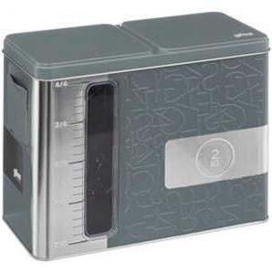 2x caja de almacenamiento color verde con medidor  para verter: caja 1kg + caja 2kg - Imagen 5