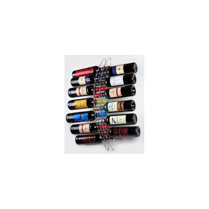 Botellero de Metacrilato Transparente con LED 13 Botellas Botellero de Metacrilato Transparente con LED 13 Botellas