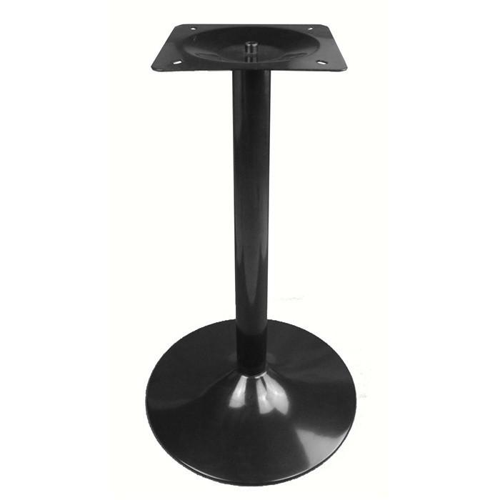 2 Bases de mesa criss black, negra, 45 cms. diámetro, altura 73 cms - 2 unidades - Imagen 1