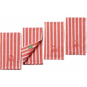 Pack de 3 sartenes san ignacio  ø16cm ø20cm ø24cm + set de 4 paños de cocina color rojo - Imagen 7