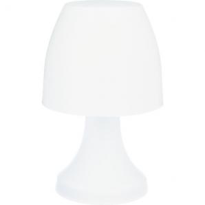 Lámpara inálambrica de sobremesa led blanca h.27cm - Imagen 1