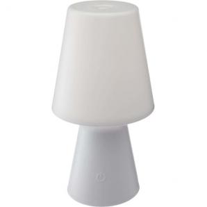 Lámpara led de exterior wiza blanca h.23cm - Imagen 1
