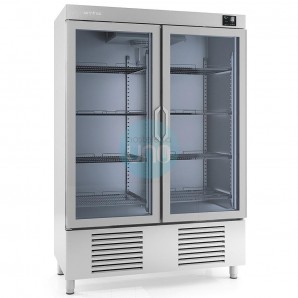 Armario Refrigerado Expositor, 2 Puertas Cristal, INFRICO IAN1002CR