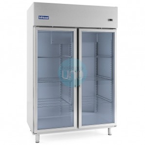 Armario Refrigerado Expositor, 2 Puertas Cristal GN 2/1 INFRICO IAG1402CR