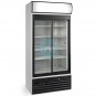 Armario Expositor Refrigerado, 645 Litros, 2 Puertas Cristal, Eurofred FSC 1200 S