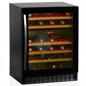 Expositor de Vino Sobremesa, 2 Temperaturas, 131 Litros, 38 Botellas, Eurofred TFW 160-2