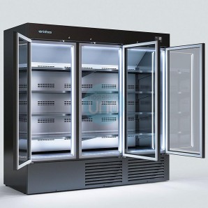 Armario Congelador Expositor 3 Puertas de Cristal, 2030 Litros, INFRICO ERC200PHBT