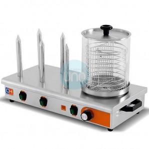 Máquina de Perritos 6 Pinchos de Pan HDW-6