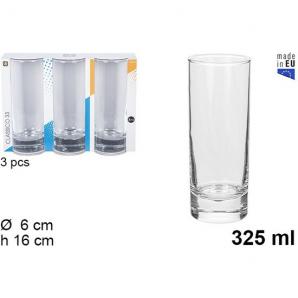 36 Vasos cristal agua classico 325ml - 36 unidades - Imagen 1