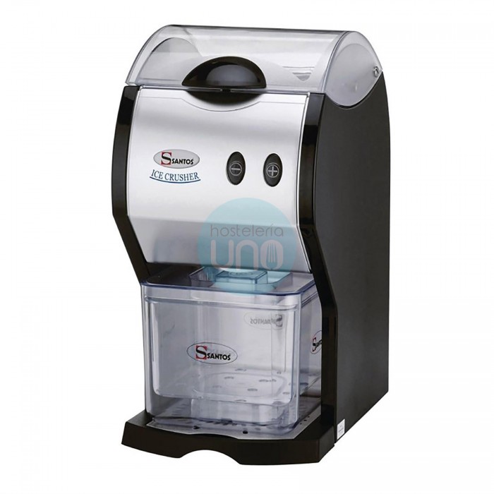 Picadora de hielo 1,2 KG de hielo picado en 30 segundos, con temporizador manual y automático 53A Santos Picadora de hielo 1,2 KG de hielo picado en 30 segundos, con temporizador manual y automático 53A Santos