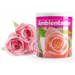 Ambientador lata perfume rosa - Imagen 1