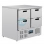 Mostrador Refrigerador Compacto, 4 Cajones / Puertas, 240 Litros Polar