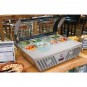Mesa de Preparación Refrigerada con Tabla de Corte y Cubetas Gastronorm Polar