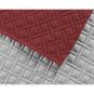 Rubi cubre sofa bicolor reversible 1 plaza rojo/perla - Imagen 5