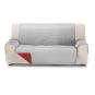 Rubi cubre sofa bicolor reversible 2 plazas rojo/perla - Imagen 2