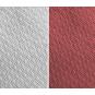 Rubi cubre sofa bicolor reversible 2 plazas rojo/perla - Imagen 4