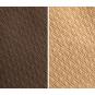 Rubi cubre sofa bicolor reversible 3 plazas beige/marron - Imagen 3
