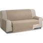 Rombo cubre sofa reversible acolchado 2 plazas lino/cuero - Imagen 2