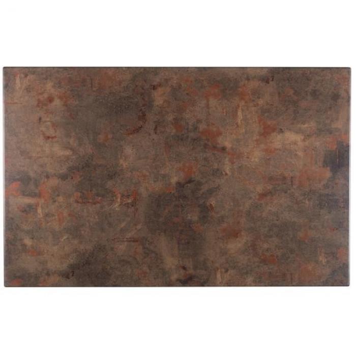 2 Tableros de mesa werzalit-sm, marrón óxido 223, 110 x 70 cms - 2 unidades - Imagen 1
