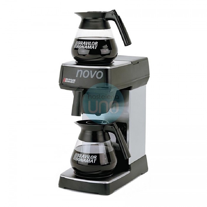 Cafetera 1 jarra incluida. Llenado de agua manual, 2 placas, 144 tazas / hora - Novo Bravilor Bonamat Cafetera 1 jarra incluida. Llenado de agua manual, 2 placas, 144 tazas / hora - Novo Bravilor Bonamat