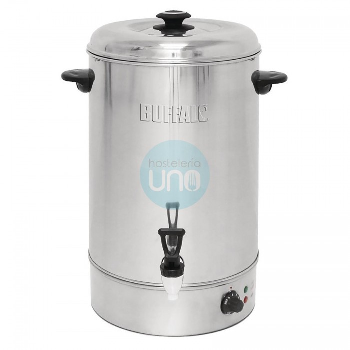 Hervidor de agua llenado manual 30 litros Buffalo Hervidor de agua llenado manual 30 litros Buffalo