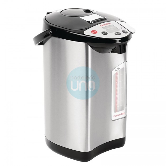 Termo jarra con bomba de presión, 5 Litros - Caterlite Termo jarra con bomba de presión, 5 Litros - Caterlite