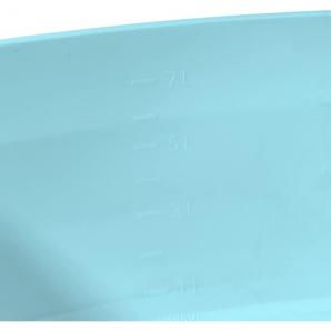 Bol universal con boquilla, cuadrado, 8 l, 34 x 34 cm, björk, azul claro - Imagen 3
