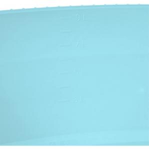 Bol universal con boquilla, cuadrado, 9 l, 38 x 32 cm, björk, azul claro - Imagen 4