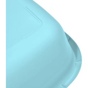 Bol universal con boquilla, cuadrado, 9 l, 38 x 32 cm, björk, azul claro - Imagen 6