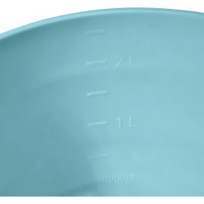 Bol universal con boquilla, redondo, 2,5 l, ø 24 cm, björk, azul claro - Imagen 4