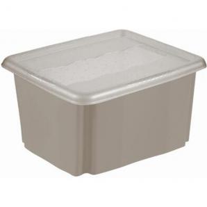 Caja de almacenaje, capacidad 7 litros, 35x20,5x15, urban grey, colección emil&emilia - Imagen 1