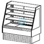 Vitrina Refrigerada Autoservicio 1,3 Metros Ancho, 2 Puertas Traseras, Docriluc VVA6-13MR