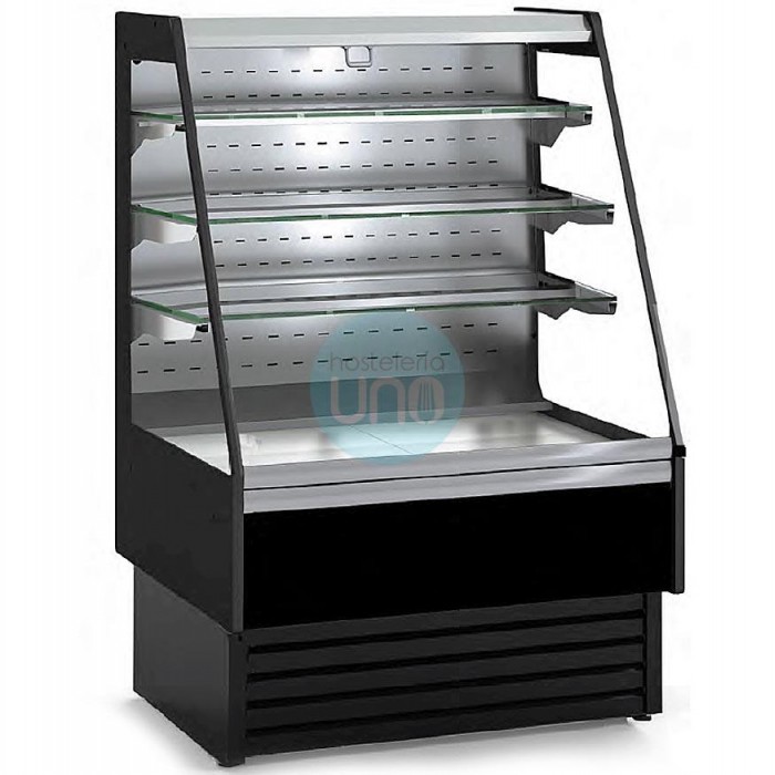 Vitrina Refrigerada Autoservicio 1,60 Metros Ancho, Respaldo inoxidable Docriluc VVAM-6-16-MR