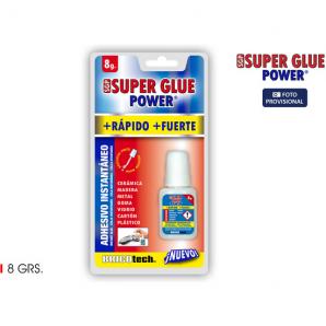 Super glue power botella pincel 8gr