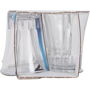 Set 4 vasos transparente 13cl amalfi