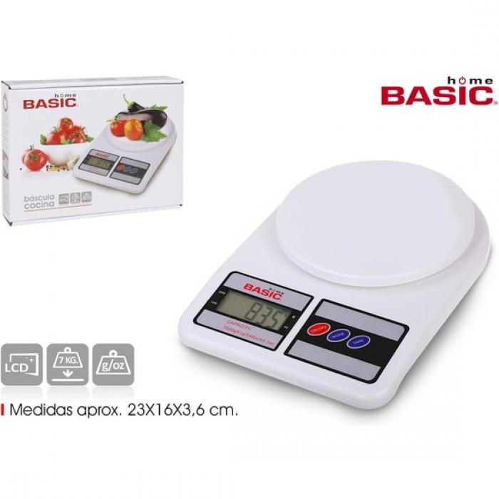 Bascula cocina digital 7kg basic home