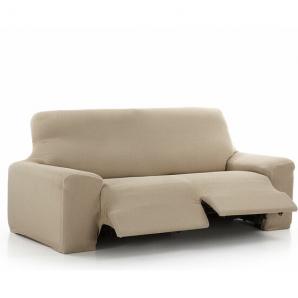 Maxifundas - funda de sofá relax 3 plazas 2 pies vega lino