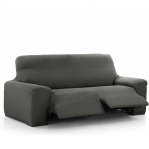 Maxifundas - funda de sofá relax 3 plazas 2 pies vega antracita
