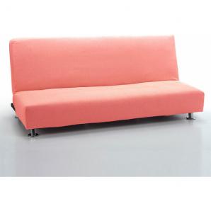 Maxifundas - funda de sofá cama clic clac strada 3 plazas rosa pastel