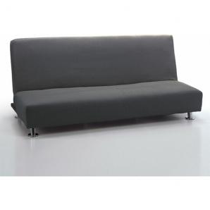 Maxifundas - funda de sofá cama clic clac strada 3 plazas gris