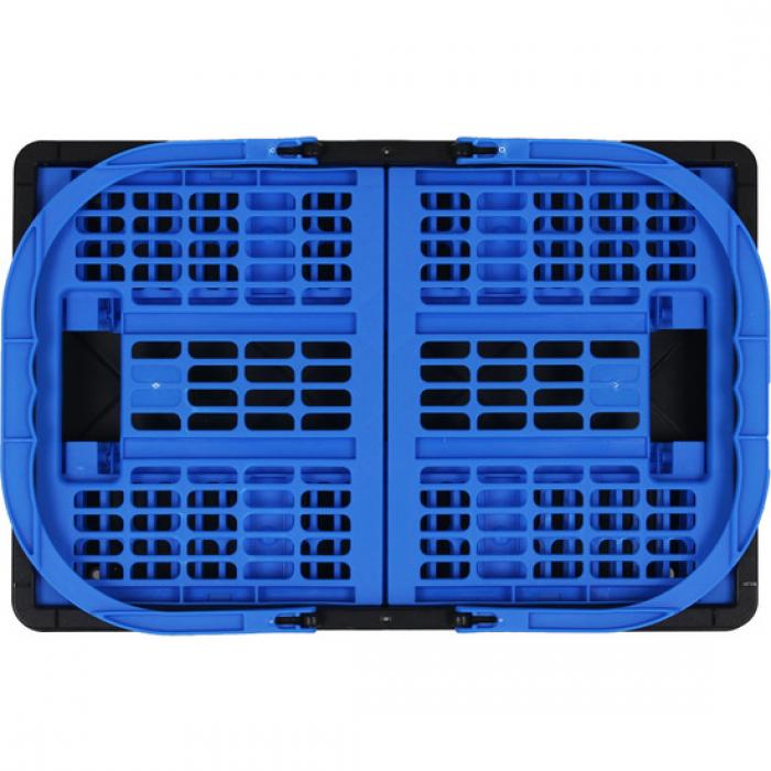 Caja plegable Tontarelli 62L Negro y azul