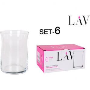 Set 6 vasos 275cc vera