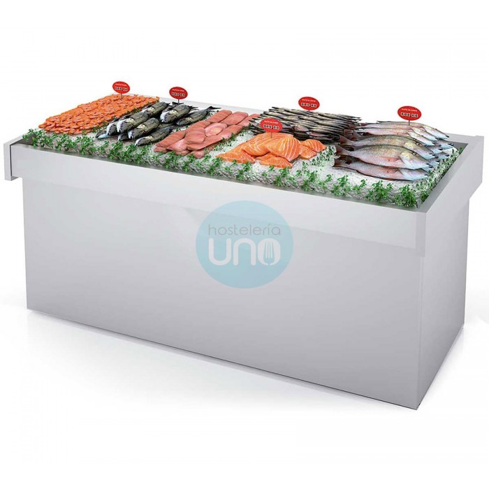 Mostrador pescado refrigerado 1,20 metros dbfp-120-s Mostrador pescado refrigerado 1,20 metros dbfp-120-s