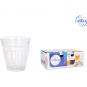 Set 6 vasos transparente 90cc picardie