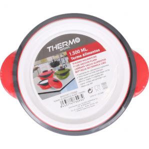 12 Termos alimentos plástico 1500ml thermosport - 12 unidades