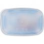 Fiambrera transparente 15cm rectangular c/tapa freshbox