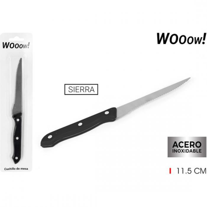 36 Cuchillos cocina sierra 11.5cm wooow - 36 unidades
