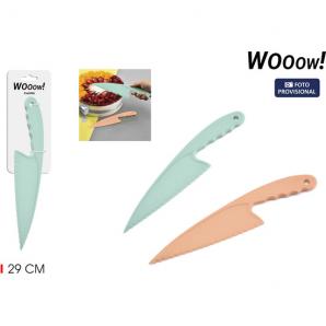 36 Cuchillos plastico wooow - 36 unidades